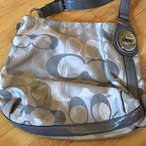 Coach Penelope optic signature shoulder bag